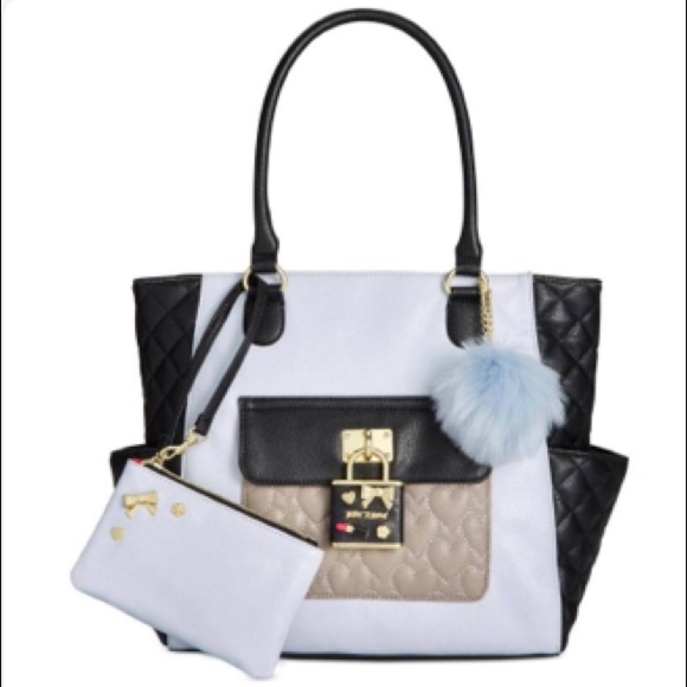 Betsy Johnson Faux Leather Bag